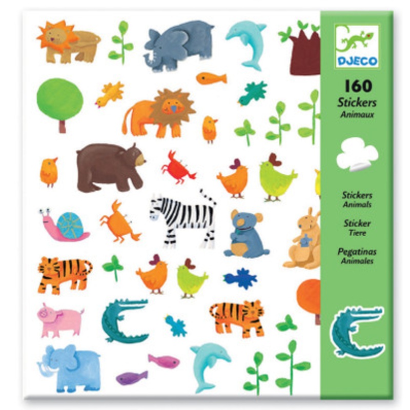 Djeco – Animals Stickers