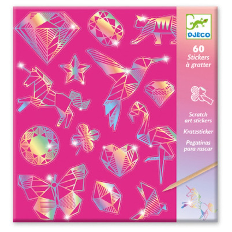 Djeco – Diamond Scratch Cards