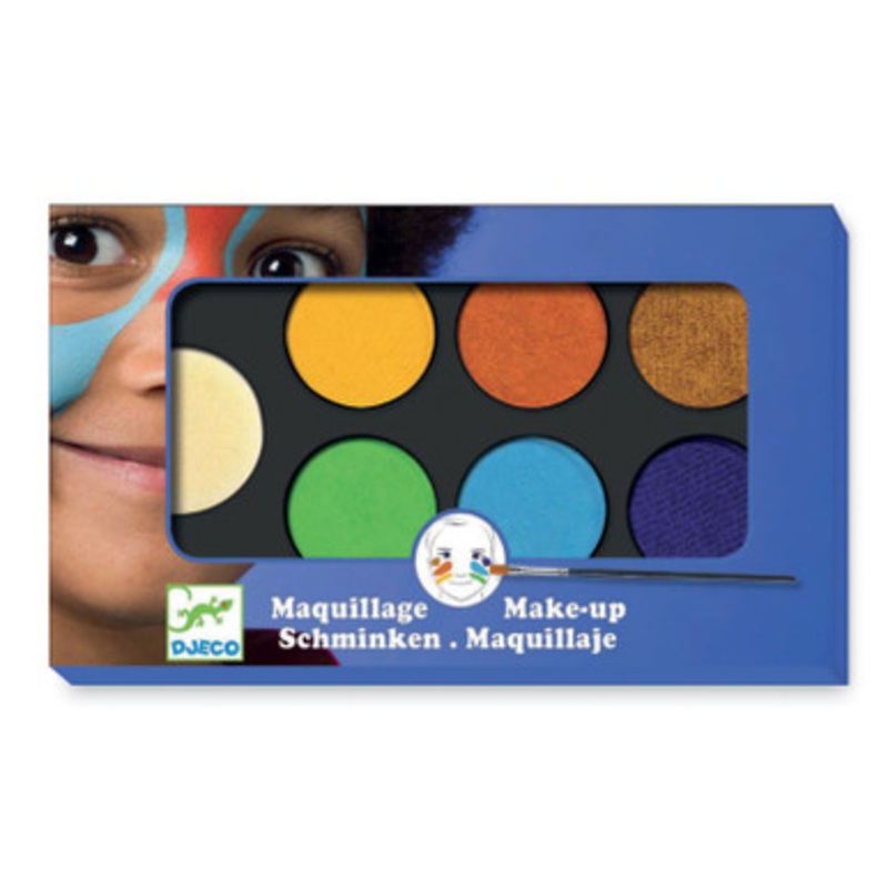 Djeco – Nature Body Art Palette – 6 Colours