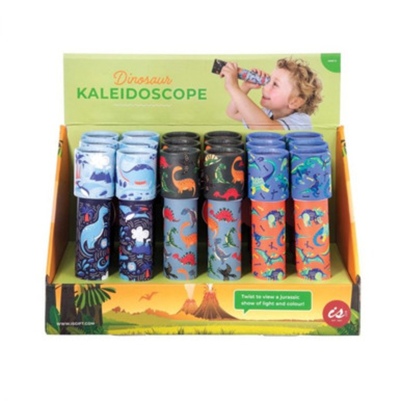 IS GIFT – Dinosaur Kaleidoscopes (Assorted)