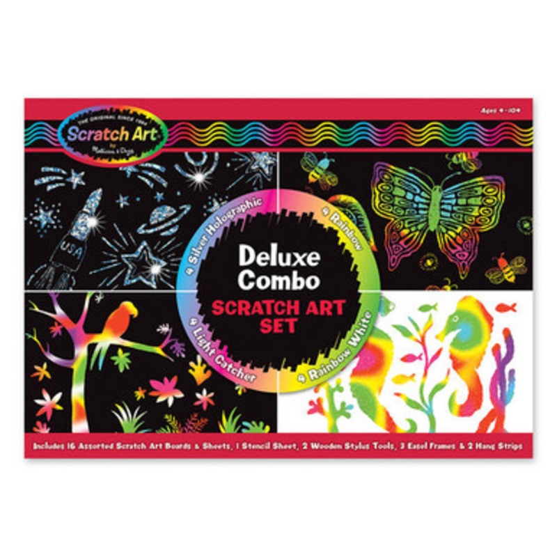 Melissa & Doug – Scratch Art Deluxe Kit