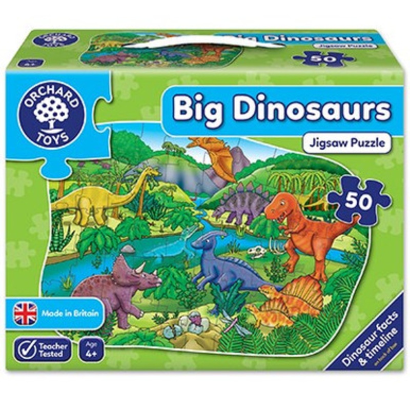 Orchard Toys – Big Dinosaur Jigsaw Puzzle 50 pieces
