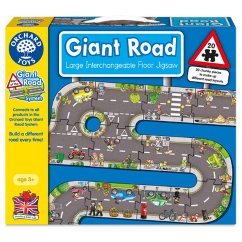 Orchard Toys – Giant Road Jigsaw – 20pc Floor Puzzle