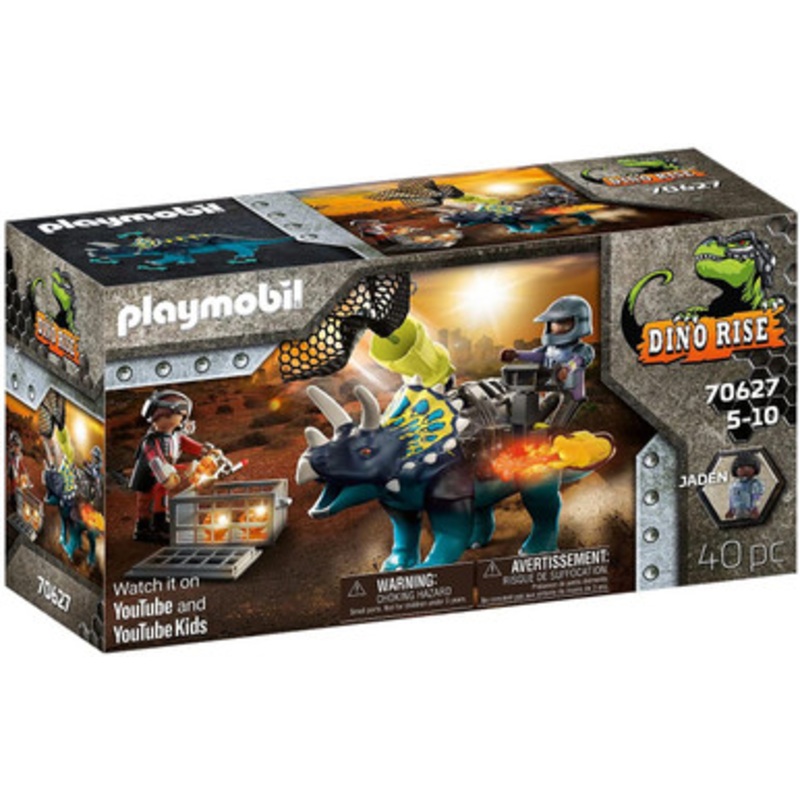 Playmobil Dino Rise – Triceratops: Battle for The Legendary Stones 70627