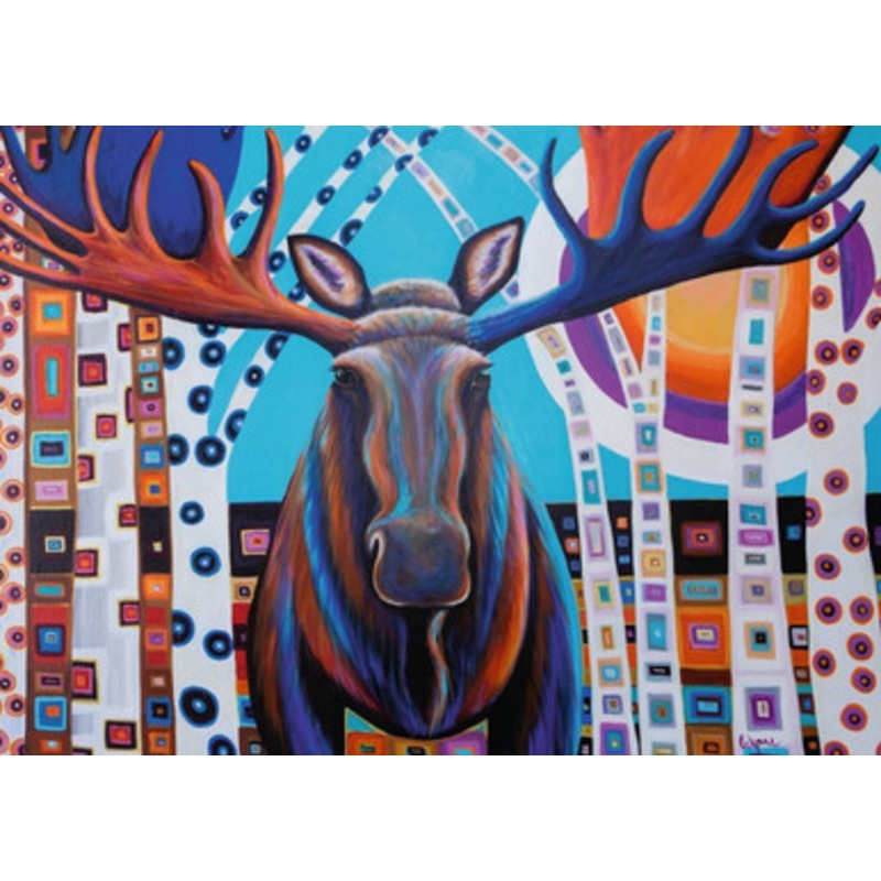 Ravensburger 1000pc Canadian Collection – Winter Moose Puzzle
