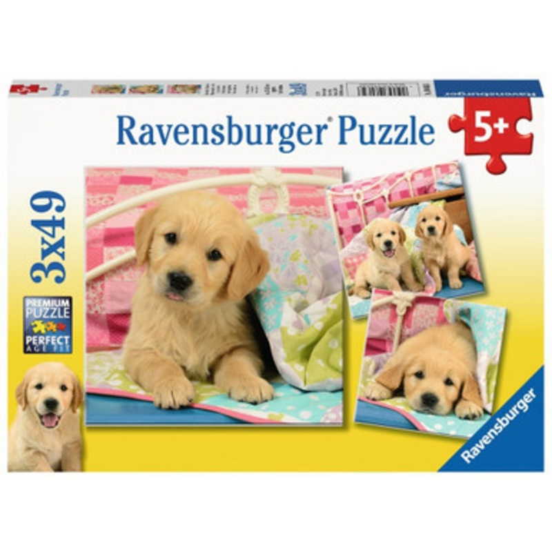 Ravensburger 3x49pc – Cute Puppy Dogs Puzzle