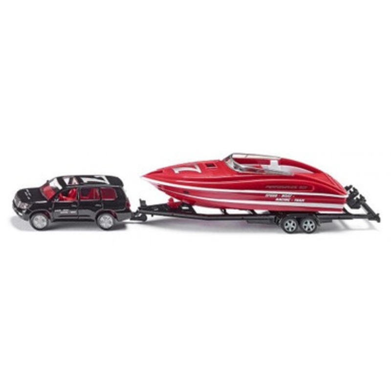 Siku – 2542 – Toyota Car With Motorboat 1:55 Scale