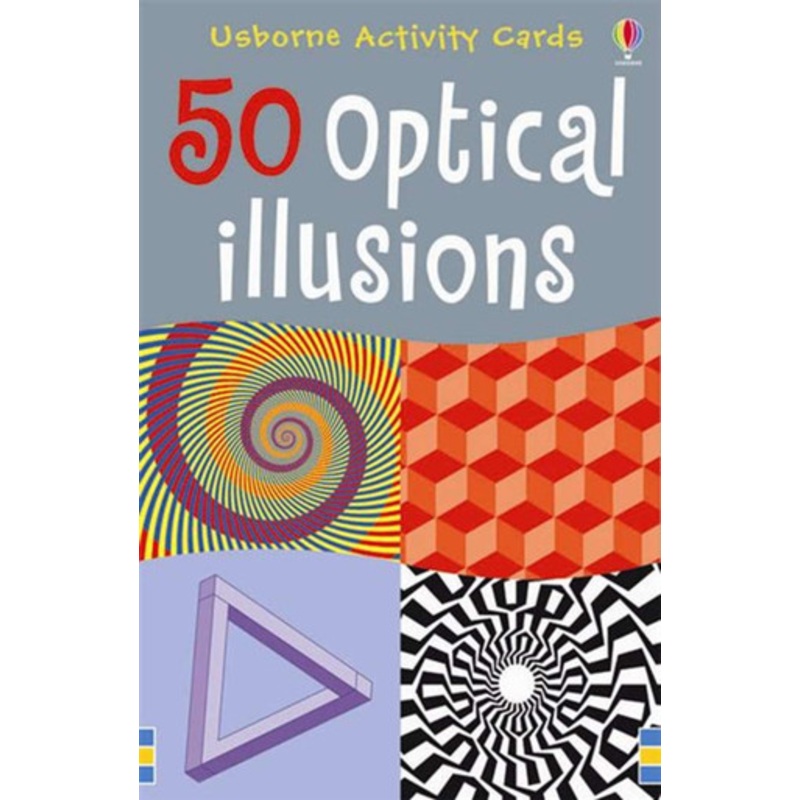 Usborne – 50 Optical Illusions Activity Cards