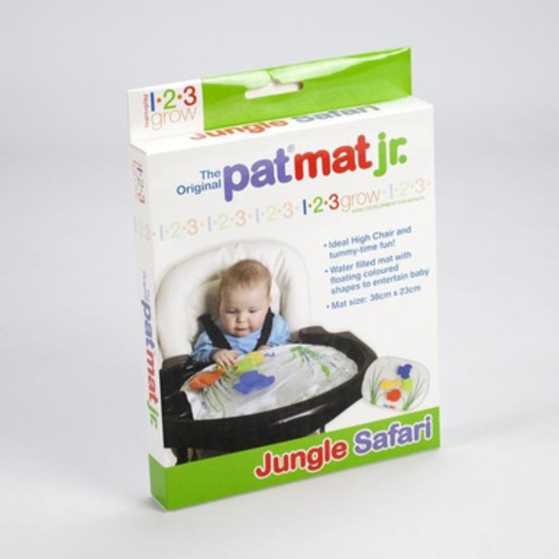 123 Grow – Sensory Pat Mat Junior – Jungle Safari *minor box damage*