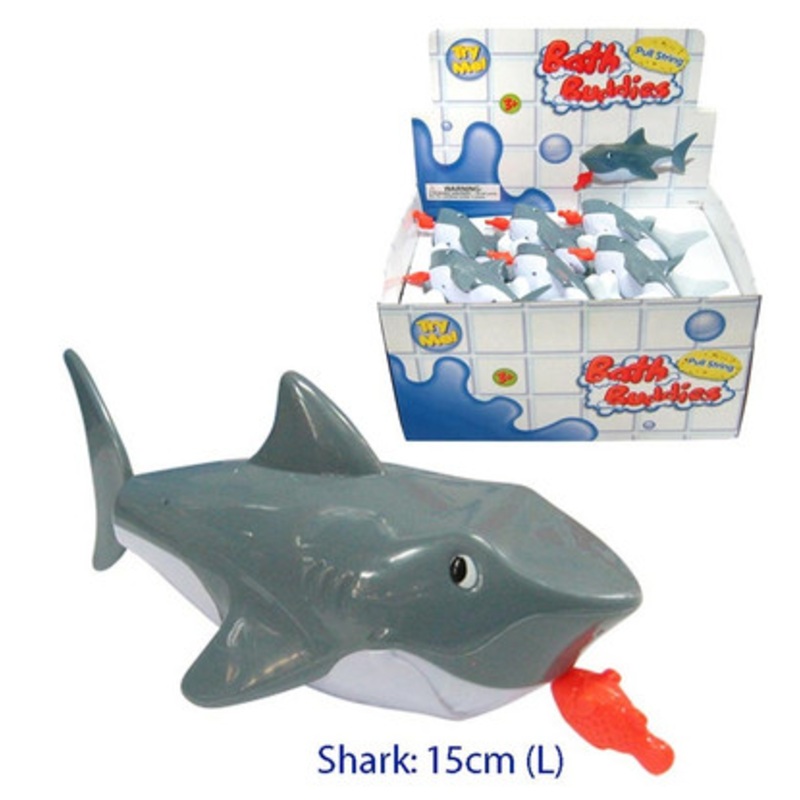 Bath Buddies – Pull String Shark