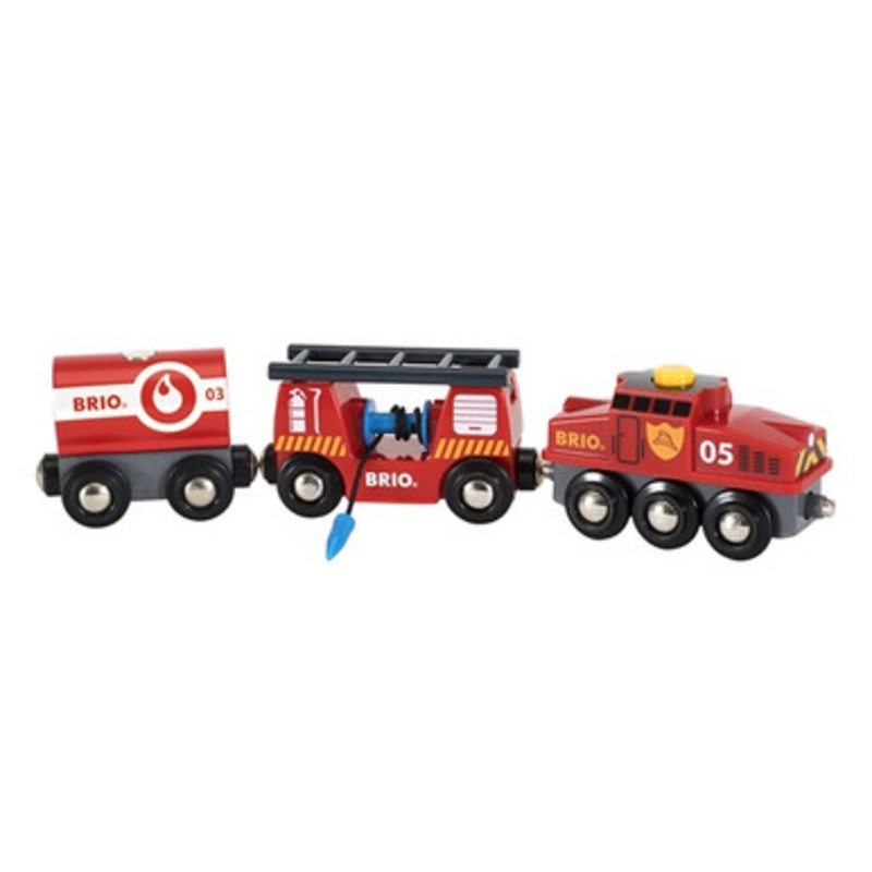BRIO – Brio World – Rescue Firefighting Train 33844