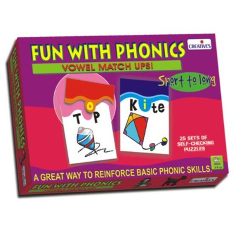 Creative’s – Fun with Phonics – Vowel Match Ups