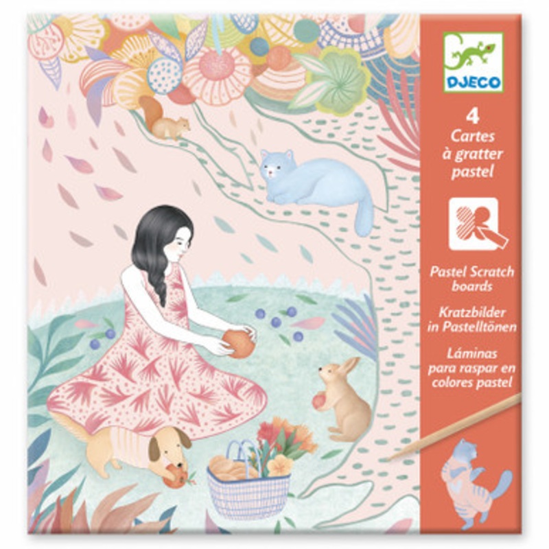 Djeco – The Picnic Scratch Cards