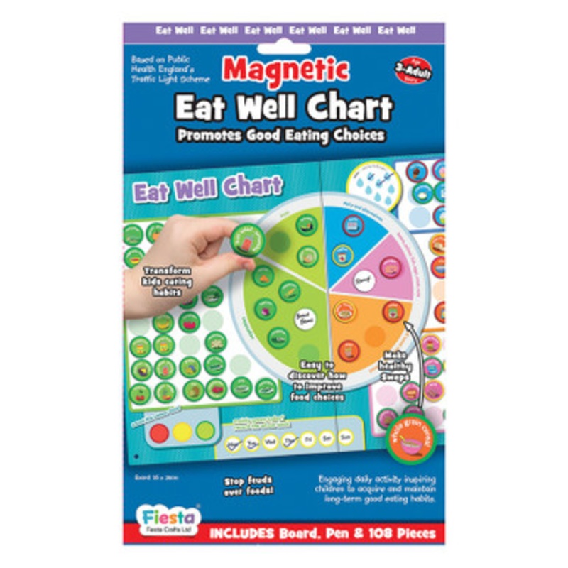 Fiesta Crafts – Magnetic Eat Well Chart