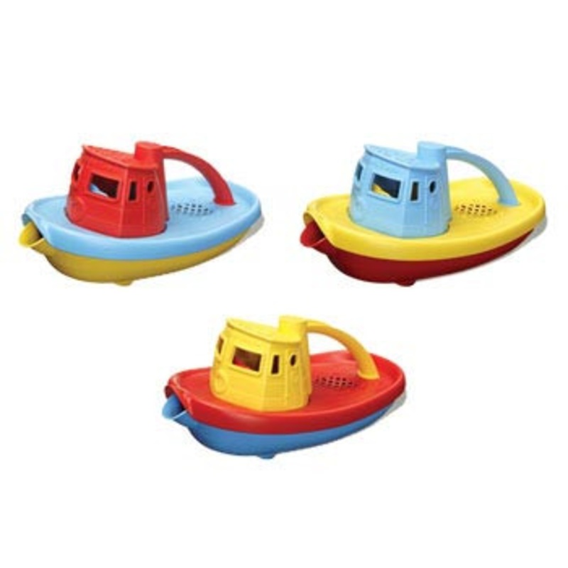 Green Toys – Tugboat – Red/Yellow/Blue