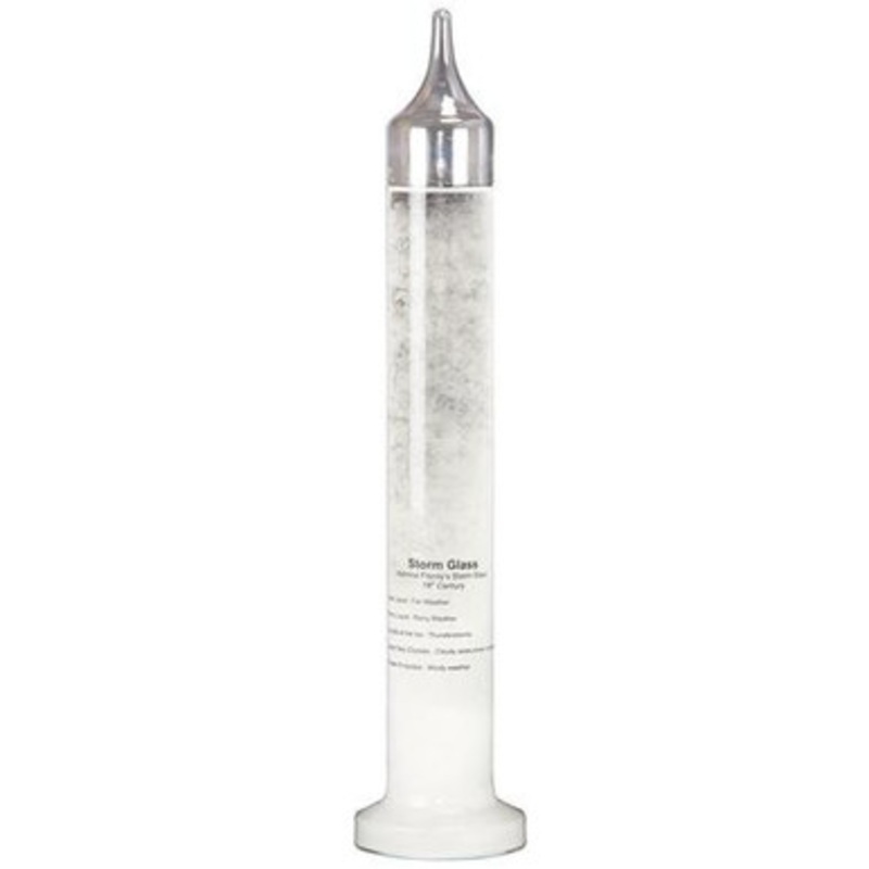 Heebie Jeebies – Fitzroy’s Storm Glass  28cm tall