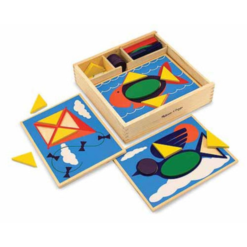 Melissa & Doug – Beginner Pattern Blocks