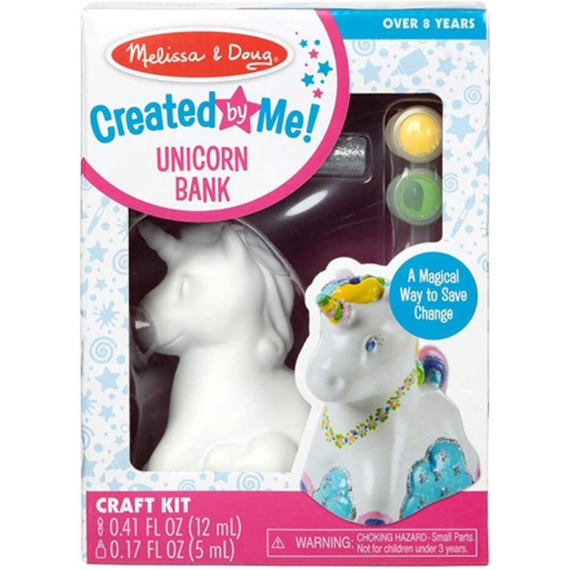 Melissa & Doug- Created by Me! Unicorn Bank