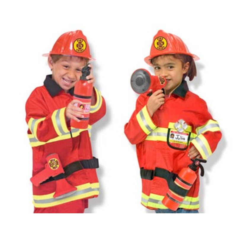 Melissa & Doug- Fire Chief Costume Set