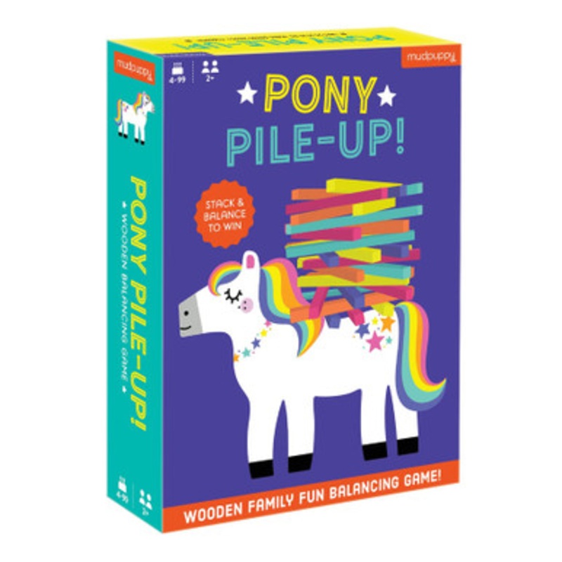 Mudpuppy – Pony Pile Up Balancing Game