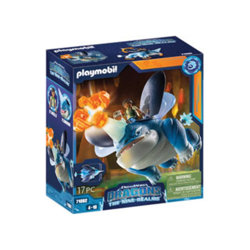 Playmobil Dragons – The Nine Realms: Plowhorn & D’Angelo | 71082