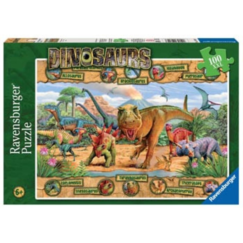 Ravensburger 100pc – Dinosaurs Puzzle