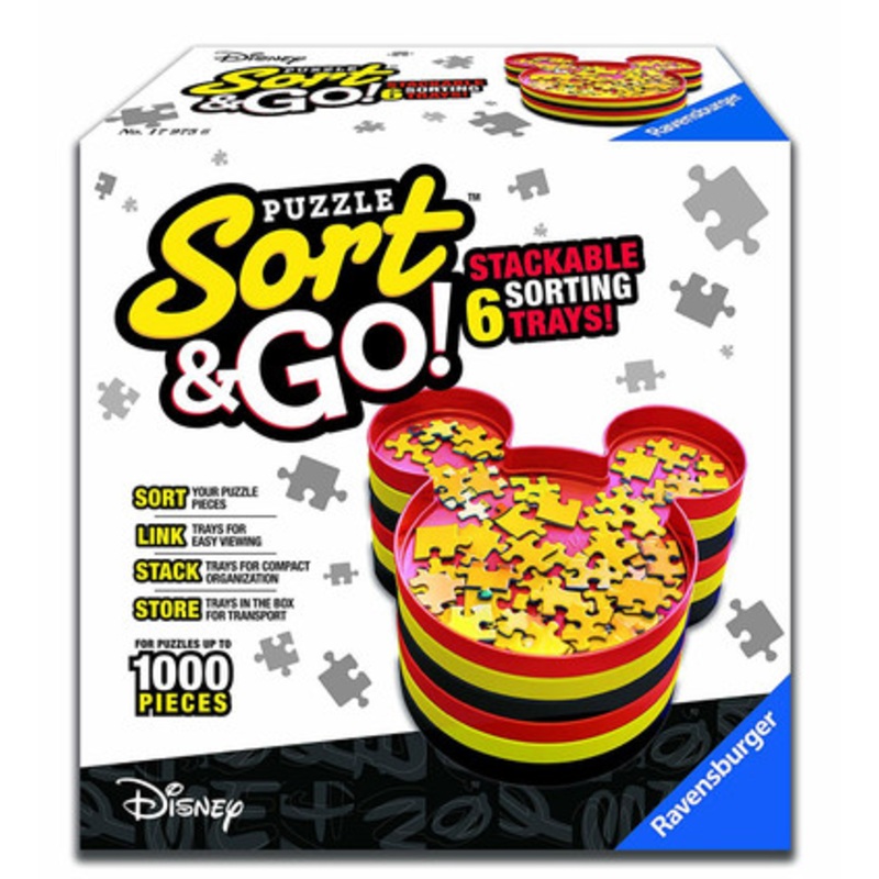 Ravensburger – Disney Mickey’s Sort & Go ! Puzzle Sorter