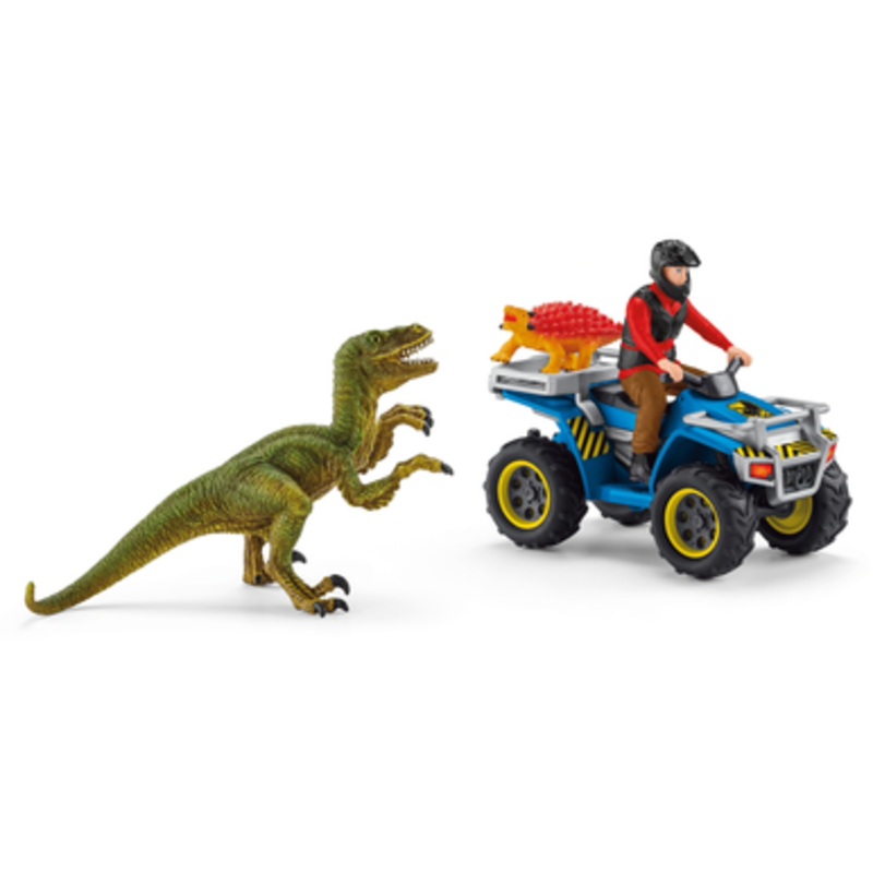 Schleich Dinosaurs – Quad Escape from Velociraptor 41466