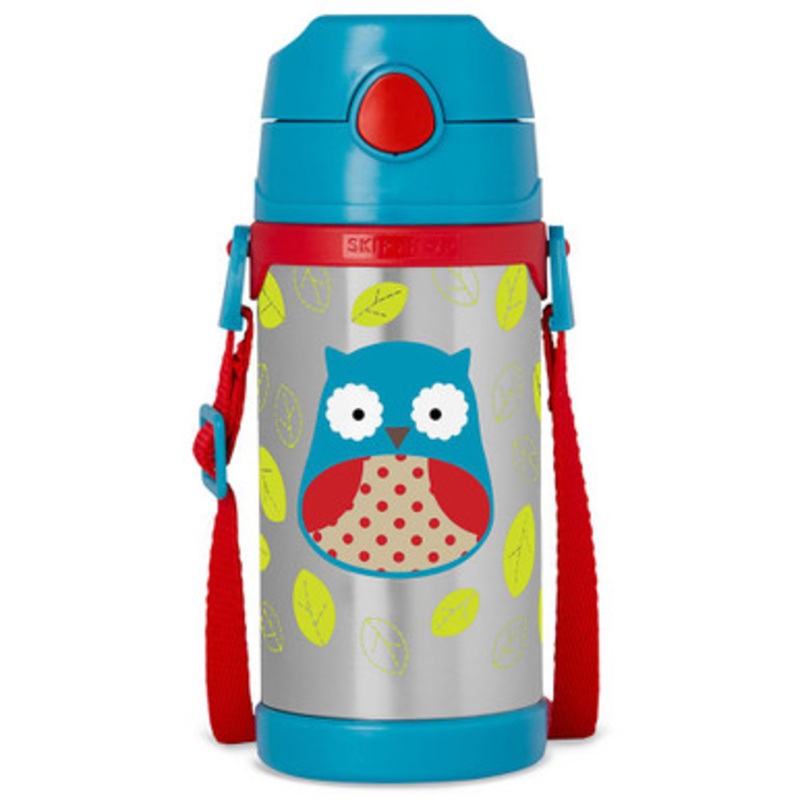 Skip Hop Zoo- Insulated Stainless Steel Bottle – Owl
