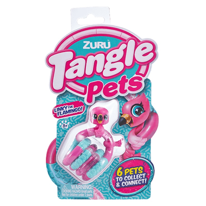 Tangle Pets – Linky the Flamingo