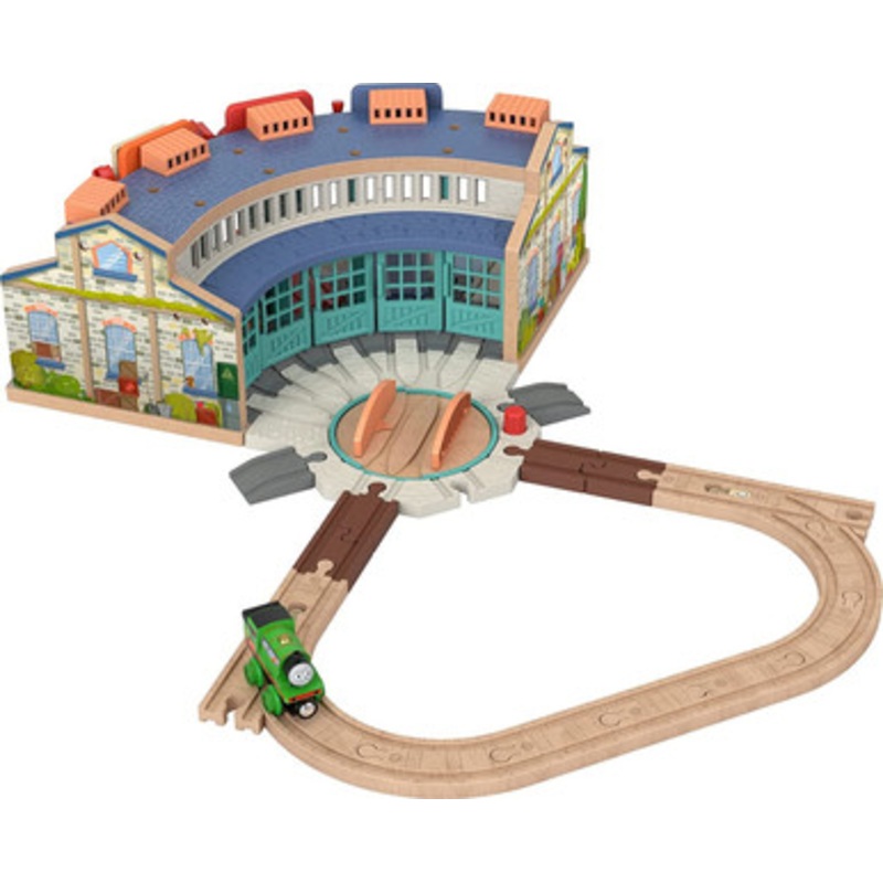 Thomas & Friends Wooden Railway – Tidmouth Sheds Starter Train Set