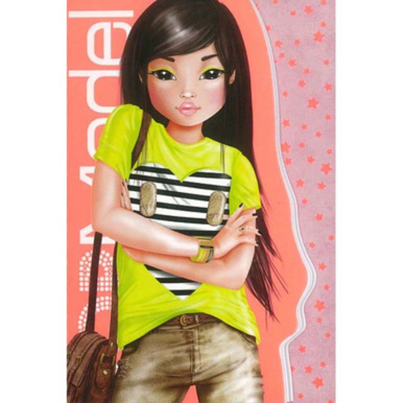 Top Model – Spiral Notebook **Slight Fading**