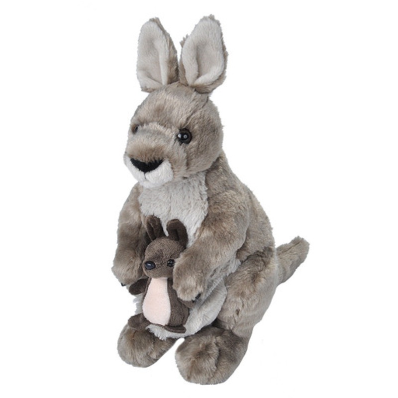 Wild Republic – Cuddlekins Kangaroo with Joey 30cm