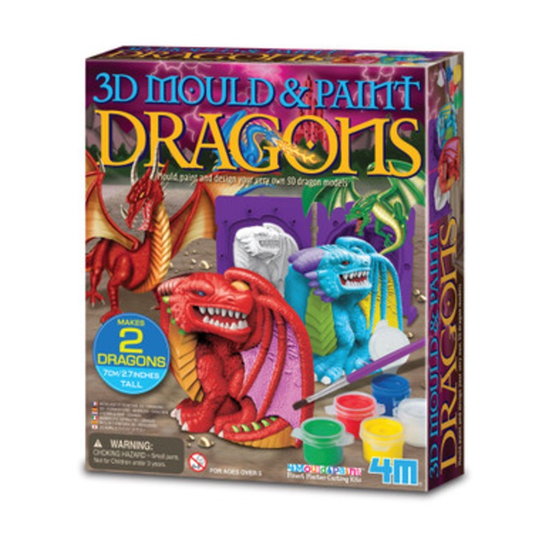 4M – 3D Mould & Paint – Dragons