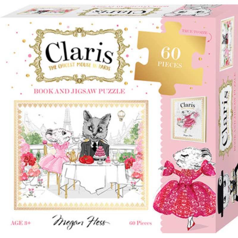 Claris The Chicest Mouse in Paris – Book and Jigsaw Puzzle Set