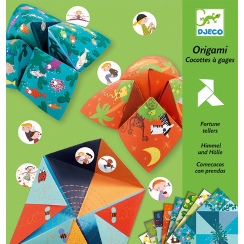 Djeco – Bird Game Origami Chatterbox Fortune Tellers