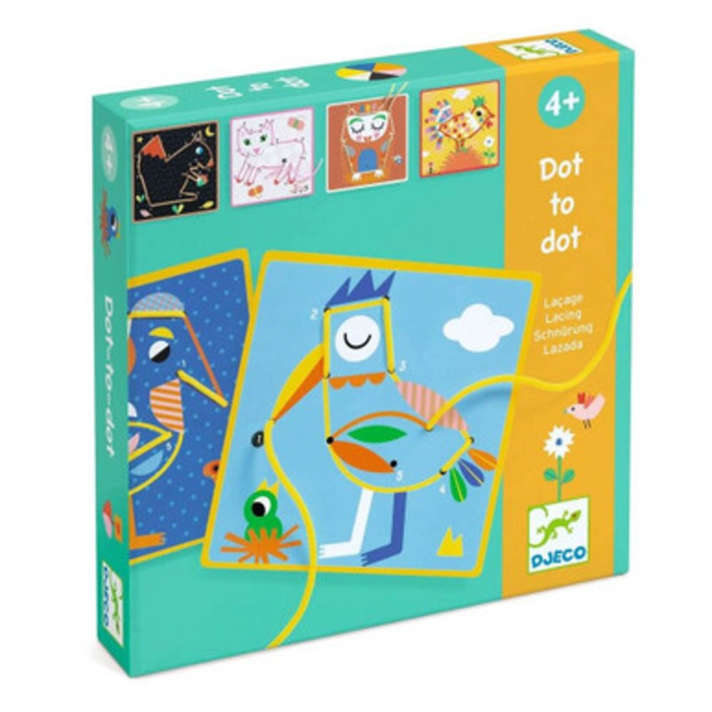 Djeco – Dot-to-Dot Lacing