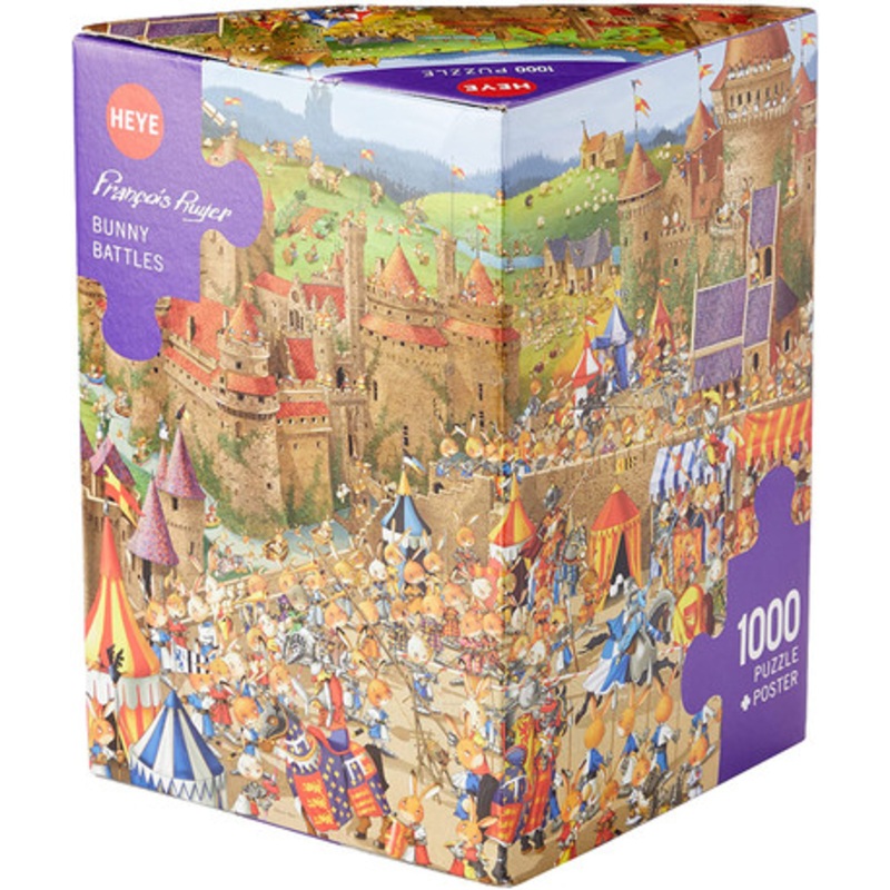 Heye 1000pc – Bunny Battles Puzzle
