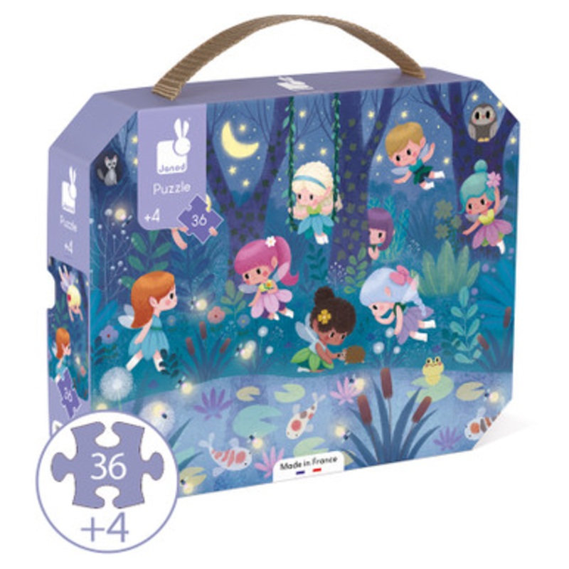 Janod – Fairies Puzzle 36pc