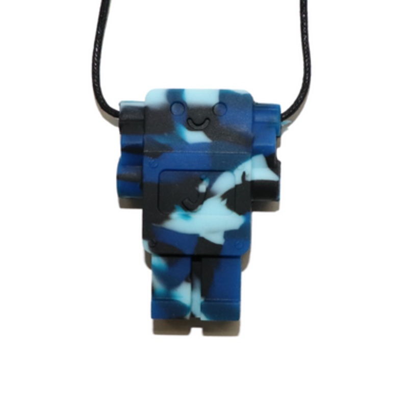 Jellystone Chewelry – Robot Pendant – Marine Camo