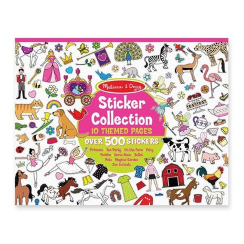 Melissa & Doug Sticker Collection – Pink – 500 Stickers