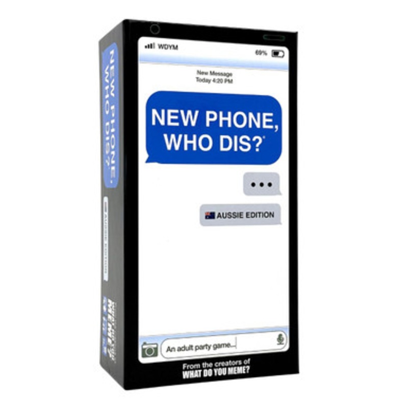 New Phone Who Dis? Aussie Edition Party Game