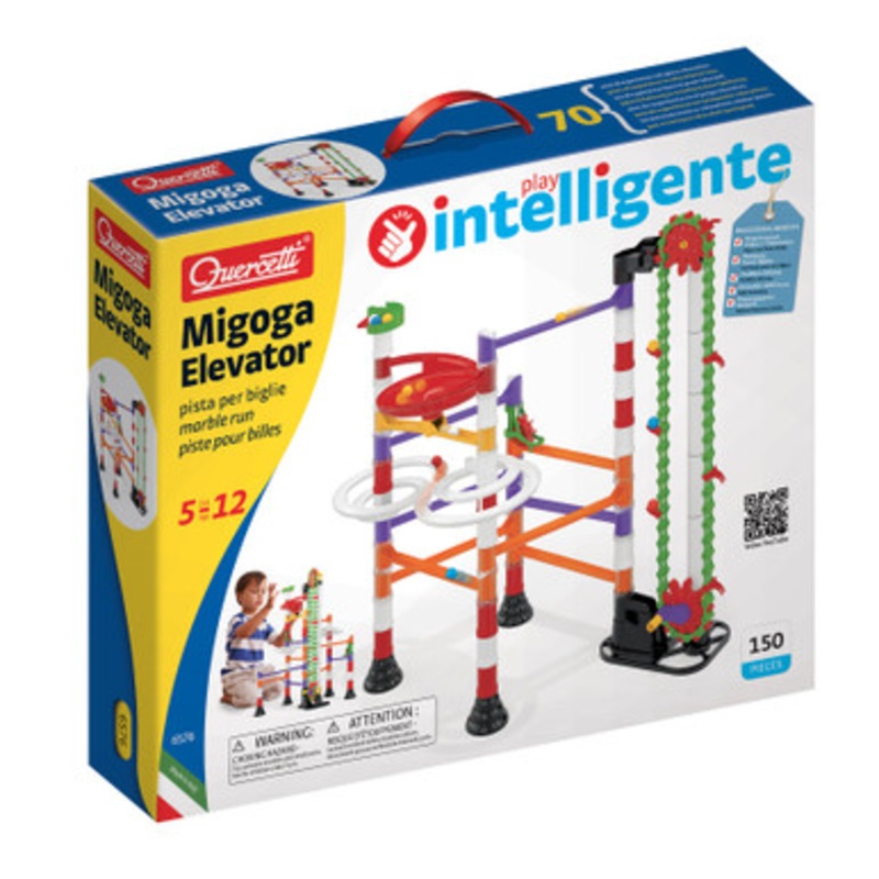 Quercetti Migoga Elevator Marble Run 6576 150pce
