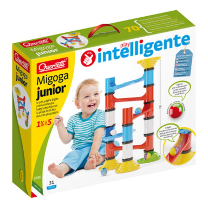 Quercetti Migoga Junior – Baby Marble Run | 6506 | 31pc