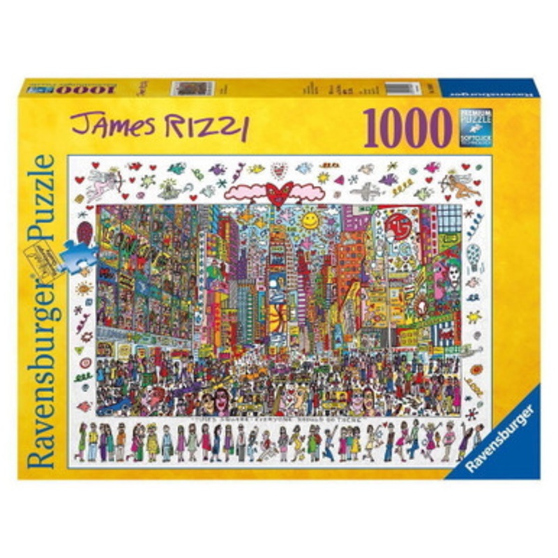 Ravensburger 1000pc – James Rizzi: Times Square Puzzle