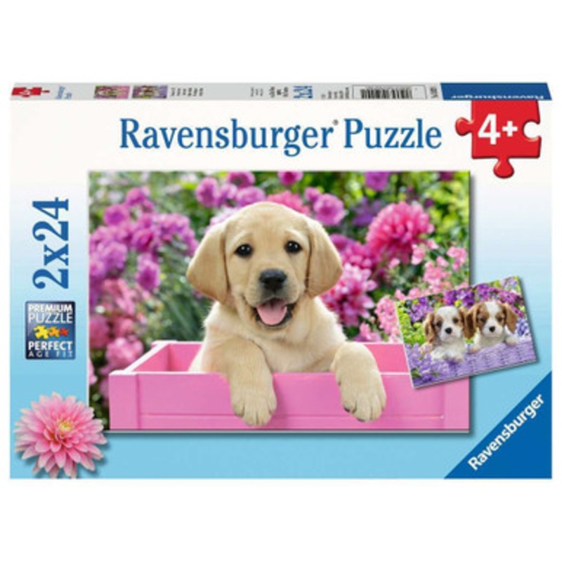Ravensburger 2x24pc – Me and My Pal Puzzle