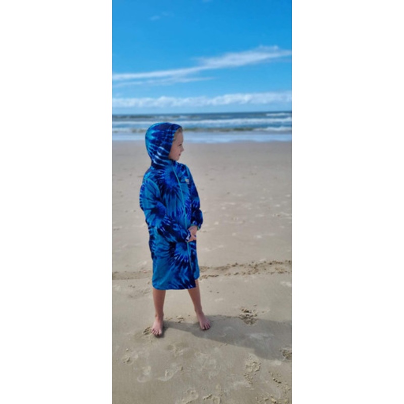 Schmik Swim Parka – Tie Dye Print