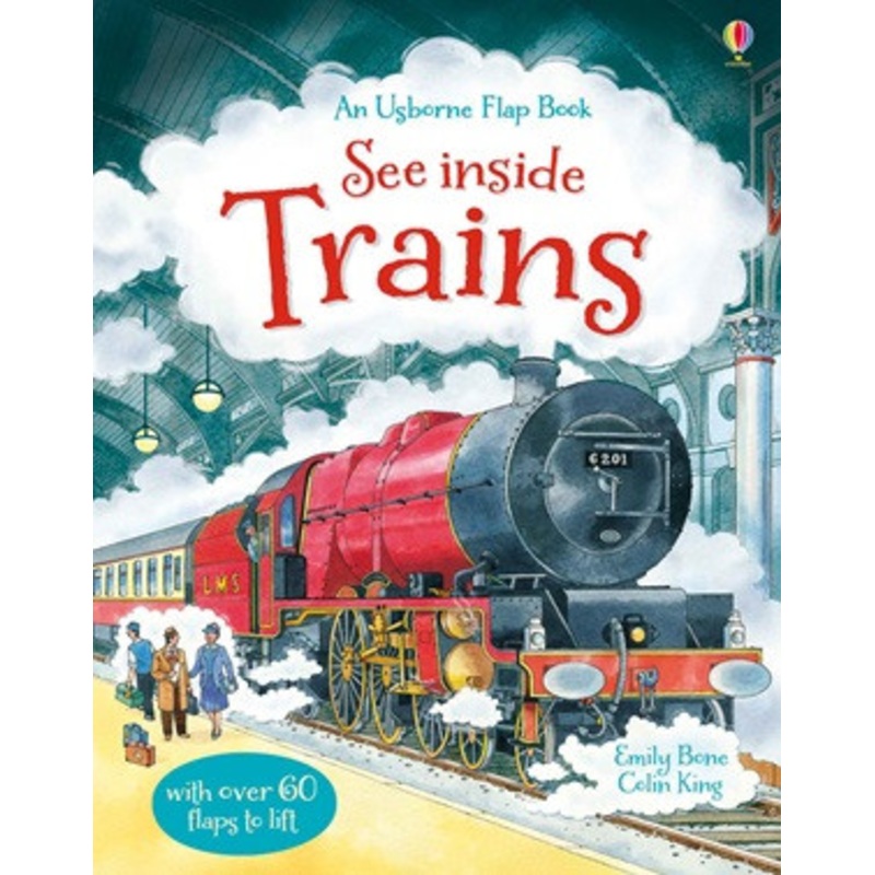 Usborne – Lift-the-Flap – See Inside Trains