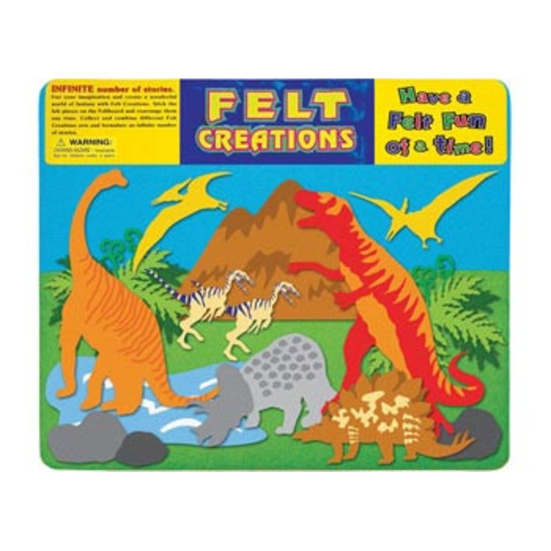 Felt Creations – Prehistoric Dinosaurs