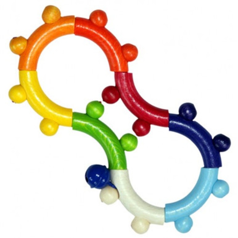 Hess-Spielzeug Rattle Motor Eight Natural Brights